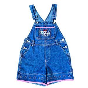 y2k Vintage The Powerpuff Girls Denim Overalls Girls 7